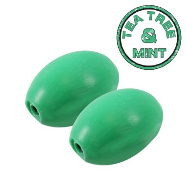 Savon vert rotatif "Tea Tree and Mint" Provendi (lot de 2) - Recharge à écrou