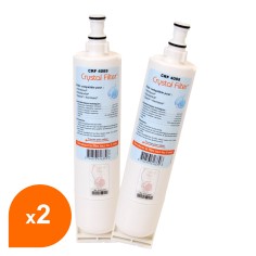 Filtre Crystal Filter® CRF4088 compatible Whirlpool® USC009 (lot de 2)