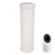 Cartouche PPCB-05-934 double-action : Spun 5 µm & Charbon bloc - Crystal Filter®