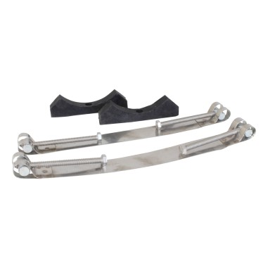 Porte membrane 4040 inox 316 brossé - Crystal Filter® CRF-4040-316-B-ABS