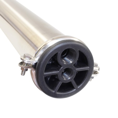 Porte membrane 4021 inox 316 brossé - Crystal Filter® CRF-4021-316-B-ABS