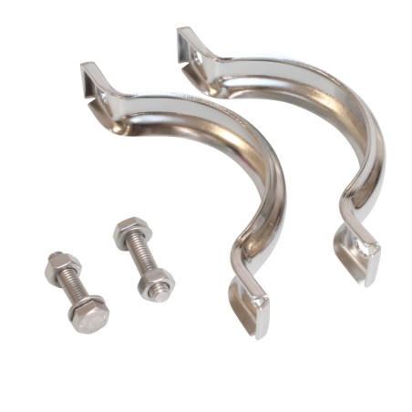 Porte membrane 2540 inox 316 brossé - Crystal Filter® CRF-2540-316-B-ABS