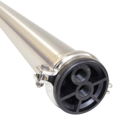 Porte membrane 2521 inox 316 brossé - Crystal Filter® CRF-2521-316-B-ABS