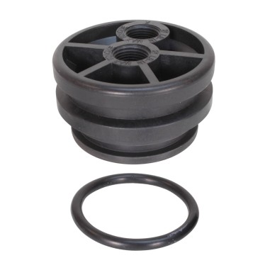 Porte membrane 2540 inox 304 brossé - Crystal Filter® CRF-2540-304-B-ABS