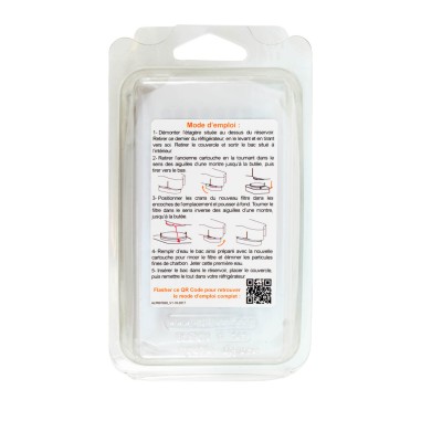 Filtre Crystal Filter® GRV001 CRF4001 compatible Whirlpool® GRV001 / GRV002