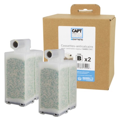 Cassette anticalcaire DOMENA - Type B (lot de 2) non EMC