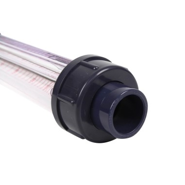 Débitmètre à ludion - flotteur ABS 40-400L/h - Raccords PVC 20 mm à coller 