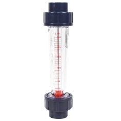 Débitmètre à ludion - flotteur ABS 250-2500L/h - Raccords PVC 32 mm à coller 