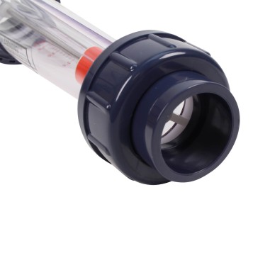 Débitmètre à ludion - flotteur ABS 600-6000L/h - Raccords PVC 40 mm à coller 