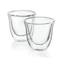 Tasse Expresso Delonghi en verre (lot de 2)
