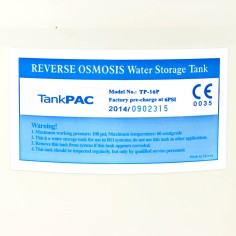 Réservoir pour osmoseur - 1/4 NPT 4.2 Gallons 2
