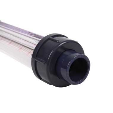 Débitmètre 6-60L/h à ludion - flotteur ABS - Raccords PVC 20 mm à coller 