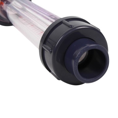 Débitmètre 6-60L/h à ludion - flotteur ABS - Raccords PVC 20 mm à coller 