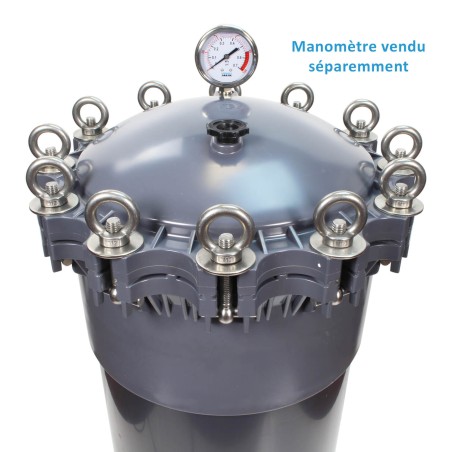 Filtre multi-cartouches FHPVC-30x9-B Crystal Filter® - 9 x 30 pouces