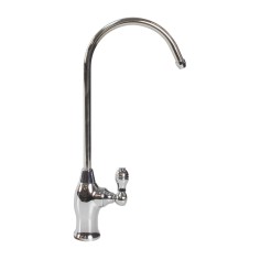 Robinet secondaire 1 voie - Robinet osmoseur modèle "Saco" - Chromé