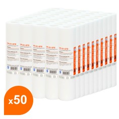 Cartouche PP-01-978 sédiment SPUN 9''7/8 - filtre 1 µm - Crystal Filter® (carton de 50)