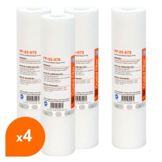 Cartouche PP-05-978 sédiment SPUN 9''7/8 - Filtre 5 µm - Crystal Filter® (lot de 4)