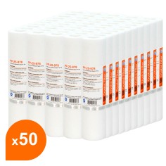 Cartouche PP-25-978 sédiment SPUN 9''7/8 - Filtre 25 µm - Crystal Filter® (carton de 50)