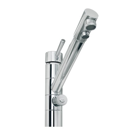 Robinet mitigeur 3 voies - Droit - Narval - Chromé