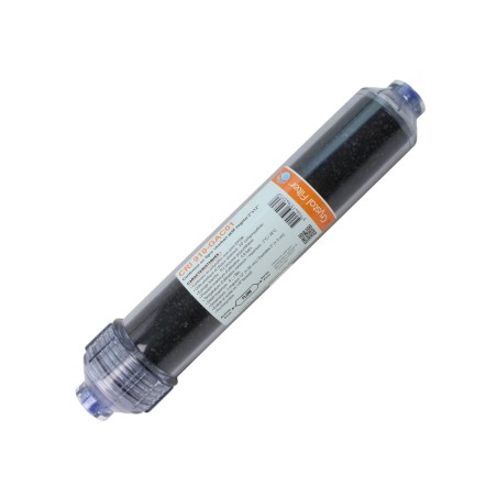 Conteneur en ligne charbon actif vegétal 2"x12" - Crystal Filter® CRI 910-GAC01