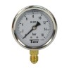 Manomètre inox - Insert laiton - 0-16 bars ø 63 - 1/4'' - Radial / Glycérine