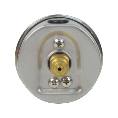 Manomètre inox - Insert laiton - 0-10 bars ø 63 - 1/4'' - Axial /  Glycérine