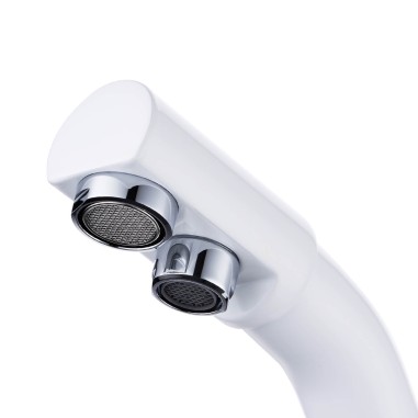 Robinet mitigeur 3 voies - Samoa - Blanc