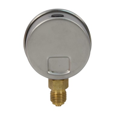 Manomètre inox - Insert laiton - 0-16 bars ø 50 - 1/4'' - Radial /  Glycérine