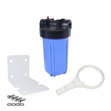 Kit Carter porte filtre complet FHPP-10BB Big Blue 10'' entrée/sortie 1'' femelle - Crystal Filter®