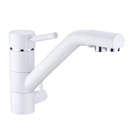 Robinet mitigeur 3 voies - Samoa - Blanc