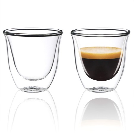 Tasses à café / expresso en verre double paroi - Filter Logic® CFL-655B