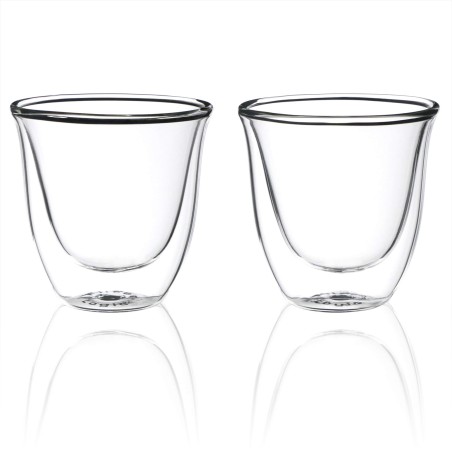 Tasses à café / expresso en verre double paroi - Filter Logic® CFL-655B