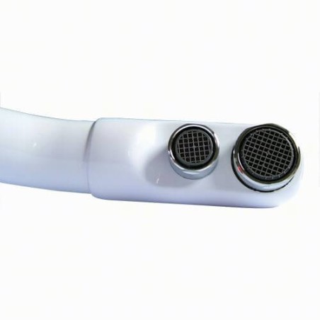 Robinet dauphin 3 voies - Blanc - 002223 - Copyright Waterconcept