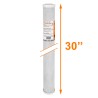 Cartouche CBC-05-30 Premium charbon actif 30" - 5 µm - Crystal Filter®