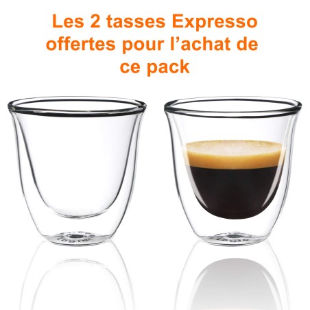  Filtre à eau compatible Claris Krups F088 + Détartrant + Tasses à café offertes