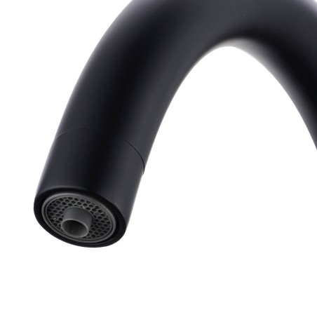 Robinet col de cygne 3 voies -  Biscayne V2 - Noir mat