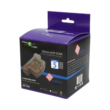 Filtre anticalcaire compatible balai à vapeur VAX - Filter Logic AFL-VSC (lot de 5)