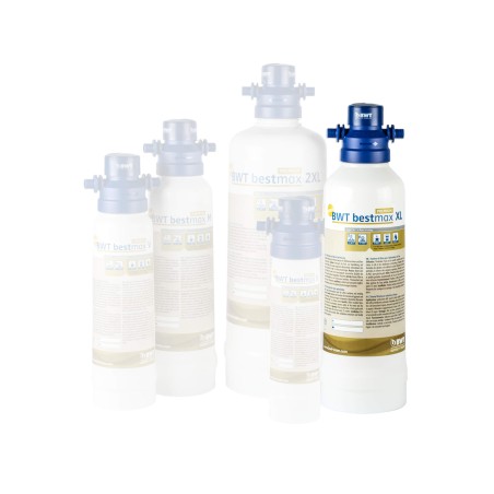 Cartouche Bestmax Premium XL - Anti chlore & Anti calcaire + Magnésium - BWT Water+more