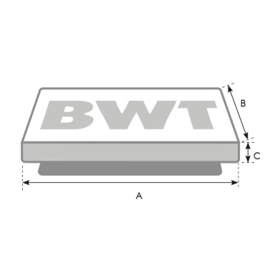 Filtre universel anticalcaire pour machines à café - BWT BestSave S - 50L