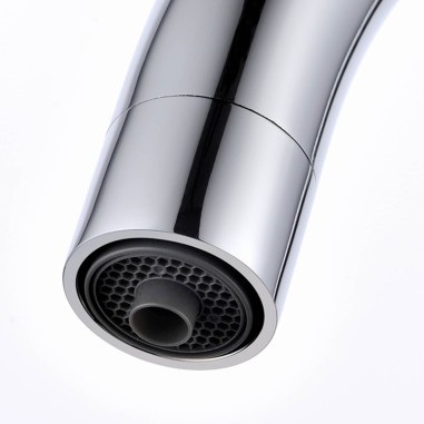 Robinet col de cygne 3 voies -  Biscayne V2 - Chromé