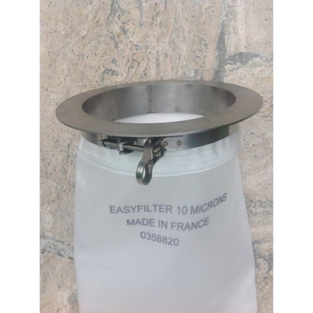 Bague de maintien inox Easyfilter® compatible Poches Desjoyaux®/Easyfilter®