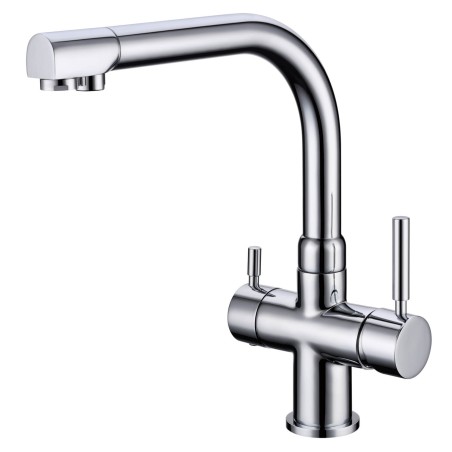 Robinet 3 voies Denali Chrome + Kit de filtration QCF-3001/321 - PROMO