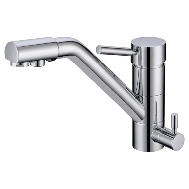 Robinet 3 voies Samoa Chrome + Kit de filtration QCF-3001/321 - PROMO