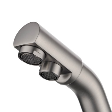 Robinet 3 voies Samoa Nickel brossé + Kit de filtration QCF-3001/321 - PROMO