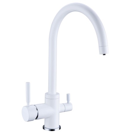 Robinet 3 voies Biscayne Blanc + Kit de filtration QCF-3001/321 - PROMO