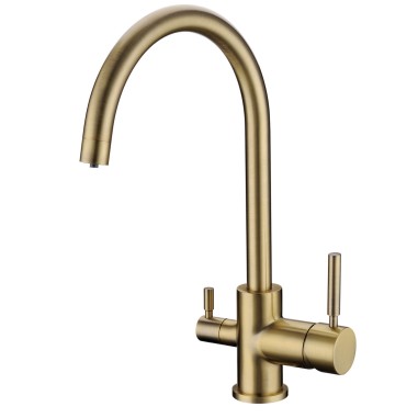 Robinet 3 voies Biscayne Bronze + Kit de filtration QCF-3001/321 - PROMO