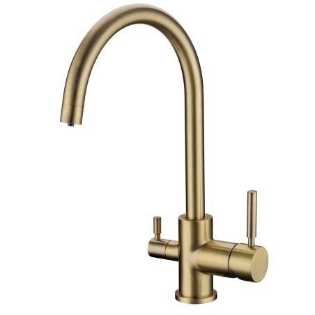 Robinet 3 voies Biscayne Bronze + Kit de filtration QCF-3001/321 - PROMO