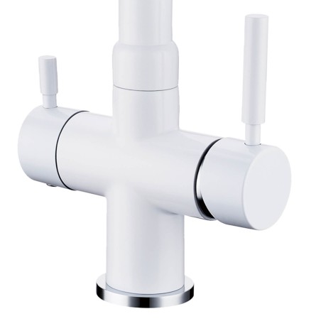 Robinet 3 voies Denali Blanc + Kit de filtration QCF-3001/321 - PROMO