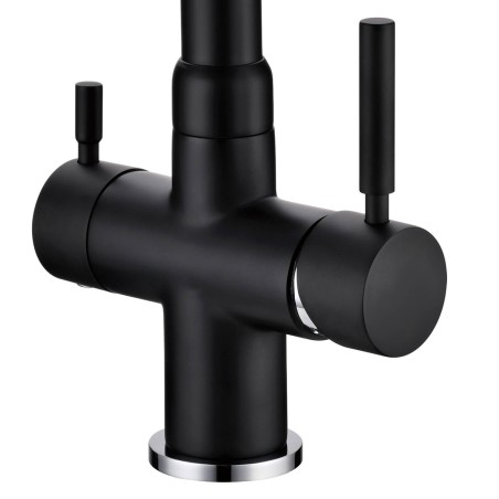 Robinet 3 voies Denali Noir + Kit de filtration QCF-3001/321 - PROMO