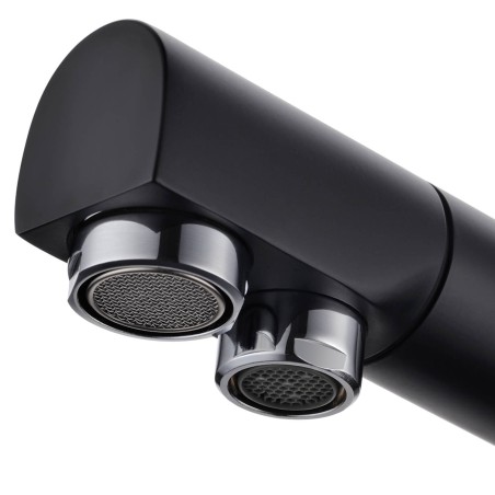 Robinet 3 voies Denali Noir + Kit de filtration QCF-3001/321 - PROMO